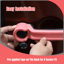 For 2007-2018 Jeep Wrangler JKU 4-Door Door & Tailgate Handle Cover Trim RT-TCZ