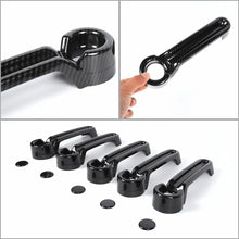 For 2007-2018 Jeep Wrangler JKU 4-Door Door & Tailgate Handle Cover Trim RT-TCZ