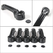 For 2007-2018 Jeep Wrangler JKU 4-Door Door & Tailgate Handle Cover Trim RT-TCZ