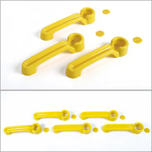 For 2007-2018 Jeep Wrangler JKU 4-Door Door & Tailgate Handle Cover Trim RT-TCZ