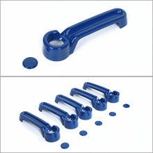 For 2007-2018 Jeep Wrangler JKU 4-Door Door & Tailgate Handle Cover Trim RT-TCZ