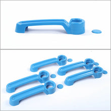 For 2007-2018 Jeep Wrangler JKU 4-Door Door & Tailgate Handle Cover Trim RT-TCZ