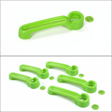 For 2007-2018 Jeep Wrangler JKU 4-Door Door & Tailgate Handle Cover Trim RT-TCZ