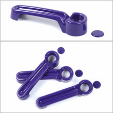 For 2007-2018 Jeep Wrangler JKU 4-Door Door & Tailgate Handle Cover Trim RT-TCZ