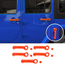 For 2007-2018 Jeep Wrangler JKU 4-Door Door & Tailgate Handle Cover Trim RT-TCZ