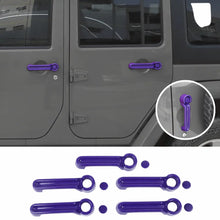 For 2007-2018 Jeep Wrangler JKU 4-Door Door & Tailgate Handle Cover Trim RT-TCZ