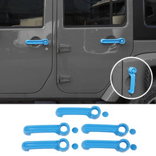 For 2007-2018 Jeep Wrangler JKU 4-Door Door & Tailgate Handle Cover Trim RT-TCZ