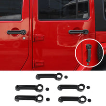 For 2007-2018 Jeep Wrangler JKU 4-Door Door & Tailgate Handle Cover Trim RT-TCZ