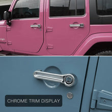 For 2007-2018 Jeep Wrangler JKU 4-Door Door & Tailgate Handle Cover Trim RT-TCZ