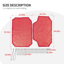 For 2007-2018 Jeep Wrangler JKU 4 Door Front & Rear Mesh Bikini Top Sunshade – UV Protection Soft Roof Cover RT-TCZ