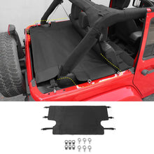 For 2007-2018 Jeep Wrangler JKU 4-Door Rear Cargo Cover Privacy Shade Trunk Luggage Cover RT-TCZ