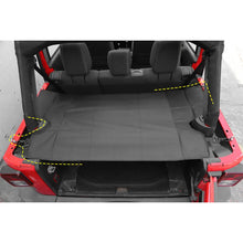 For 2007-2018 Jeep Wrangler JKU 4-Door Rear Cargo Cover Privacy Shade Trunk Luggage Cover RT-TCZ