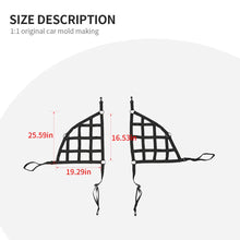 For 2007-2018 Jeep Wrangler JKU 4Door Cargo Side Net Trunk Side Restraint Baggage Mesh RT-TCZ