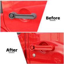 For 2007-2018 Jeep Wrangler JKU 4Door Door Handle Trim & Handles Bowl Decor Cover Kit RT-TCZ