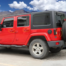 For 2007-2018 Jeep Wrangler JKU 4Door Door Handle Trim & Handles Bowl Decor Cover Kit RT-TCZ