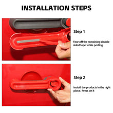 For 2007-2018 Jeep Wrangler JKU 4Door Door Handle Trim & Handles Bowl Decor Cover Kit RT-TCZ