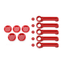 For 2007-2018 Jeep Wrangler JKU 4Door Door Handle Trim & Handles Bowl Decor Cover Kit RT-TCZ