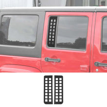 For 2007-2018 Jeep Wrangler JKU 4Doors Rear Door Window Glass Panel Cover RT-TCZ