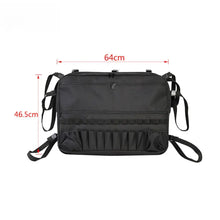 For 2007-2018 Jeep Wrangler JL JK 2PCS Rear Trunk Anti-roll Storage bag Organizer Black RT-TCZ
