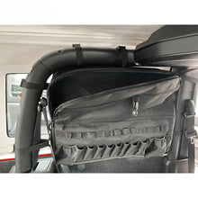 For 2007-2018 Jeep Wrangler JL JK 2PCS Rear Trunk Anti-roll Storage bag Organizer Black RT-TCZ