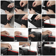 For 2007-2018 Wrangler JK 4 Door Trunk Multi-function Storage Box Left & Right Side RT-TCZ