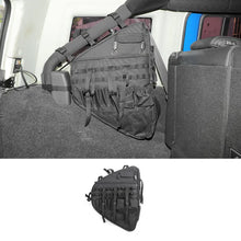 For 2007-2023 Jeep Wrangler JKU JLU Interior Car Rear Trunk Multi-Pockets Roll Cage Bar Storage Bag (2 pcs) RT-TCZ