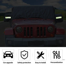 For 2007+ Jeep Wrangler JK JL 2Door Car Cover Waterproof Black Dust UV Protection RT-TCZ