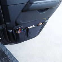 For 2007+ Jeep Wrangler JK JL JT Front Door Net Replacement Storage Bag Door Map Pockets Organizer RT-TCZ