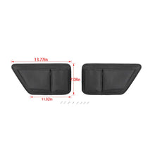 For 2007+ Jeep Wrangler JK JL JT Front Door Net Replacement Storage Bag Door Map Pockets Organizer RT-TCZ