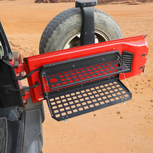 For 2007+ Jeep Wrangler JK JL Trunk Foldable Rear Door Tailgate Table Storage Cargo Shelf RT-TCZ