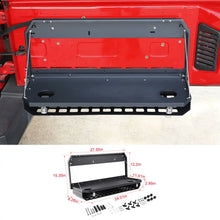 For 2007+ Jeep Wrangler JK JL Trunk Foldable Rear Door Tailgate Table Storage Cargo Shelf RT-TCZ
