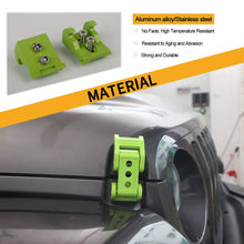 For 2007+ Jeep Wrangler JK JL & Gladiator JT Car Side Hood Catch Latches Buckle RT-TCZ