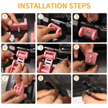 For 2007+ Jeep Wrangler JK JL & Gladiator JT Stainless Steel Hood Latches Hood Lock Catch Kit RT-TCZ