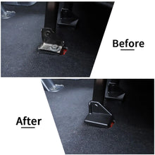 For 2007+ Jeep Wrangler JKU JLU & Gladiator JT 4Door Rear Seat Screw Protector Cover Trim RT-TCZ