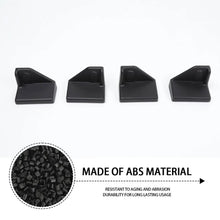 For 2007+ Jeep Wrangler JKU JLU & Gladiator JT 4Door Rear Seat Screw Protector Cover Trim RT-TCZ