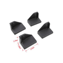 For 2007+ Jeep Wrangler JKU JLU & Gladiator JT 4Door Rear Seat Screw Protector Cover Trim RT-TCZ