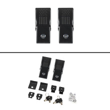 For 2007+ Jeep Wrangler JL/JK/JT Anti-Theft Hood Locking Buckle Catch Latch With keys US Flag RT-TCZ