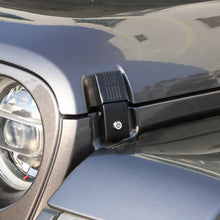 For 2007+ Jeep Wrangler JL/JK/JT Anti-Theft Hood Locking Buckle Catch Latch With keys US Flag RT-TCZ