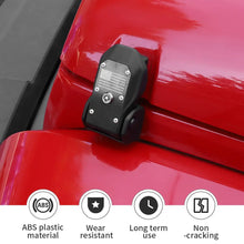 For 2007–2018 Jeep Wrangler JK JKU – Anti-Theft Hood Locking Buckle Catch Latch with Keys RT-TCZ