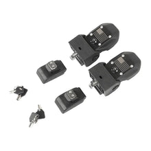 For 2007–2018 Jeep Wrangler JK JKU – Anti-Theft Hood Locking Buckle Catch Latch with Keys RT-TCZ