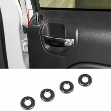For 2008-2016 Jeep Compass/2011-2015 Patriot Door Latch Trim Ring Cover Car Interior Accessories RT-TCZ