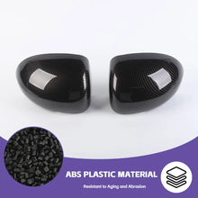 For 2008-2016 Jeep Compass 2PCS Rearview Mirror Wing Mirror Housing Cover Trim RT-TCZ