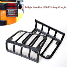 For 2008-2017 Jeep Wrangler JK JKU Tail Light Guard Cover Rear Light Protector, Black RT-TCZ