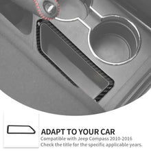 For 2010-2016 Jeep Compass/Patriot Front Cup Holder Side Storage Box Cover Trim RT-TCZ