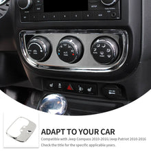 For 2010-2016 Jeep Compass/Patriot Interior Air Conditioning Switch Panel Trim Decoration Cover RT-TCZ