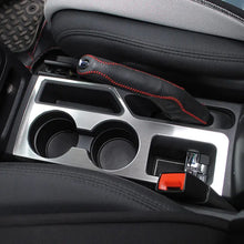 For 2010-2016 Jeep Compass/Patriot Silver Front Water Cup Holder Panel Trim Cover RT-TCZ