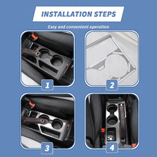 For 2010-2016 Jeep Compass/Patriot Silver Front Water Cup Holder Panel Trim Cover RT-TCZ