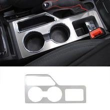 For 2010-2016 Jeep Compass/Patriot Silver Front Water Cup Holder Panel Trim Cover RT-TCZ