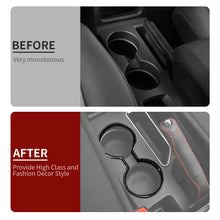 For 2010-2017 Jeep Compass/Patriot Front Water Cup Holder Panel Frame Cover Trim RT-TCZ