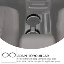 For 2010-2017 Jeep Compass/Patriot Front Water Cup Holder Panel Frame Cover Trim RT-TCZ